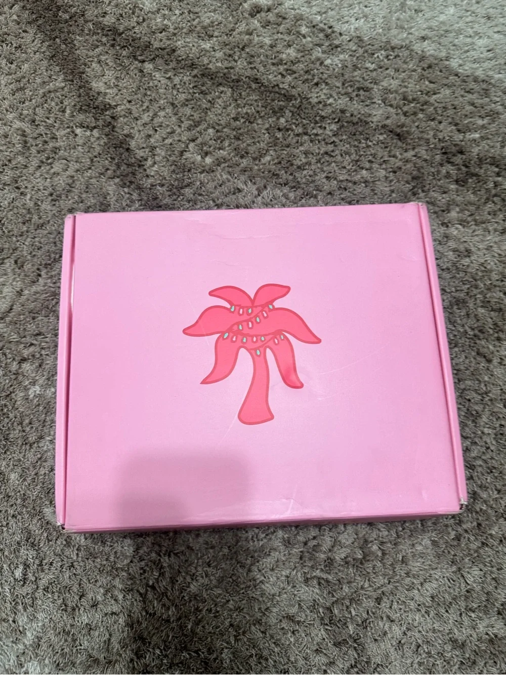 Pink palm puff holiday pjs - Picture 7 of 7